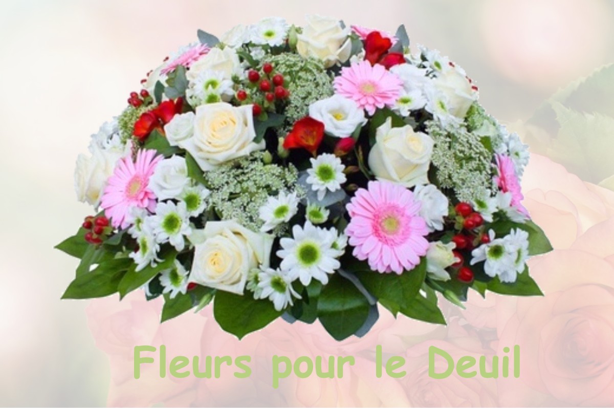 fleurs deuil BOURG-ET-COMIN